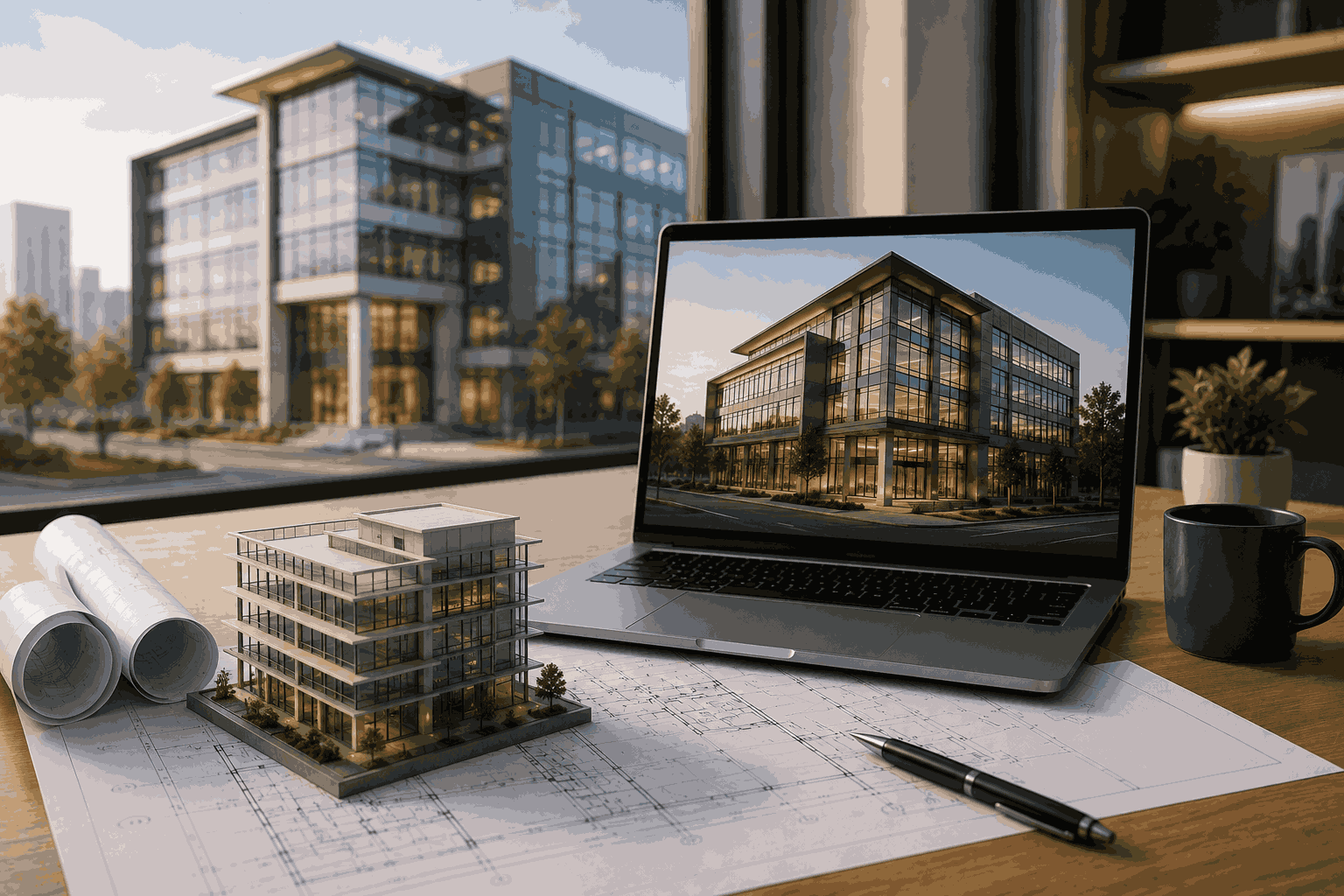 Commercial Skyscraper Design