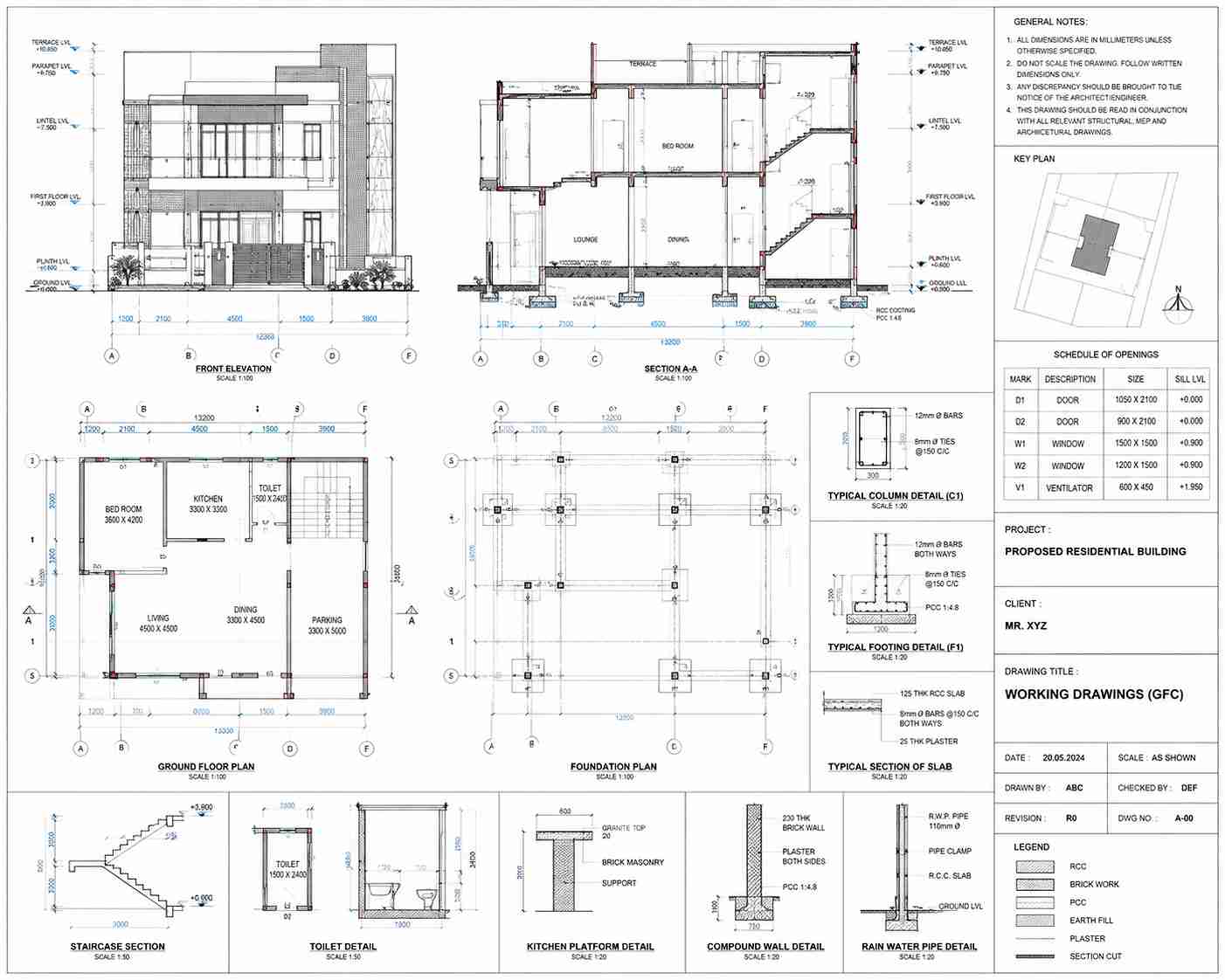 Blueprint Drawings