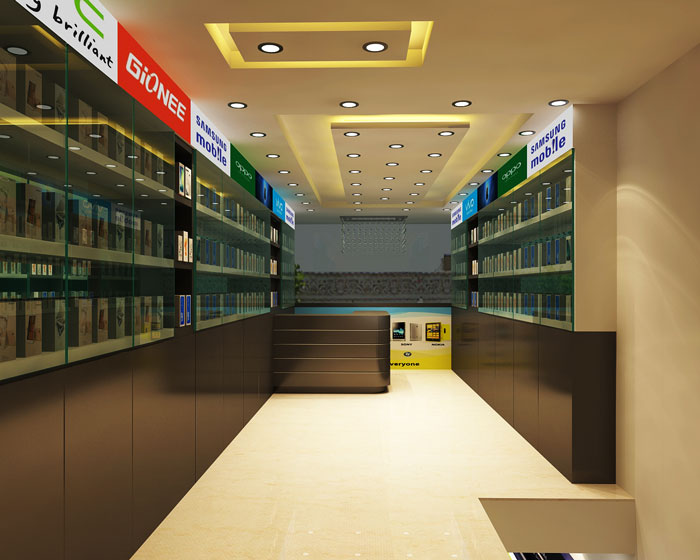 Mobile Shop Interior Design Images